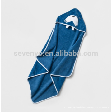 Baby / Newborn / Infant Hooded Badetuch - Walrus, aus weichem und saugfähigem 100% Baumwolle Terry